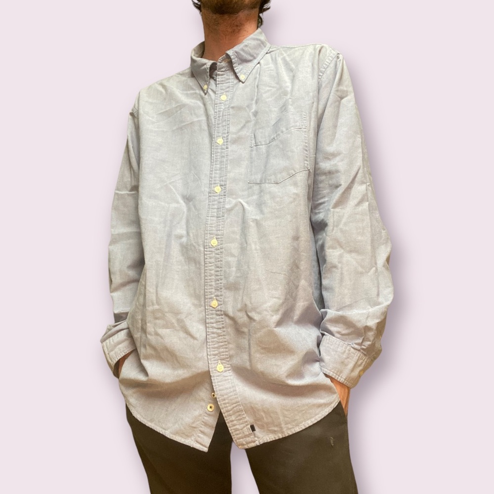 Vintage Gap baby blue button up